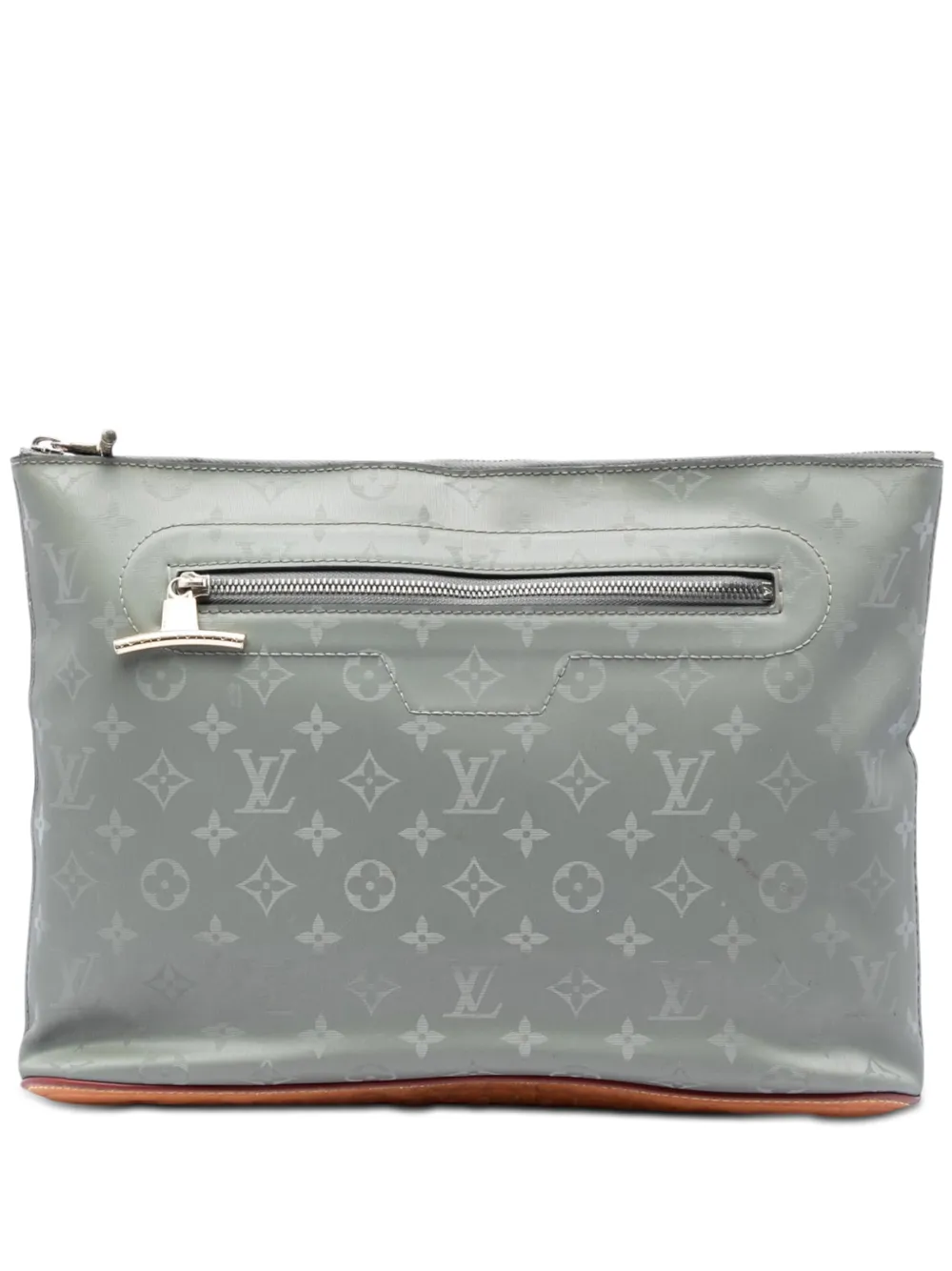 Louis Vuitton Pre-Owned Clutch Monogram Titanium Pochette Cosmos 2018 - Grigio