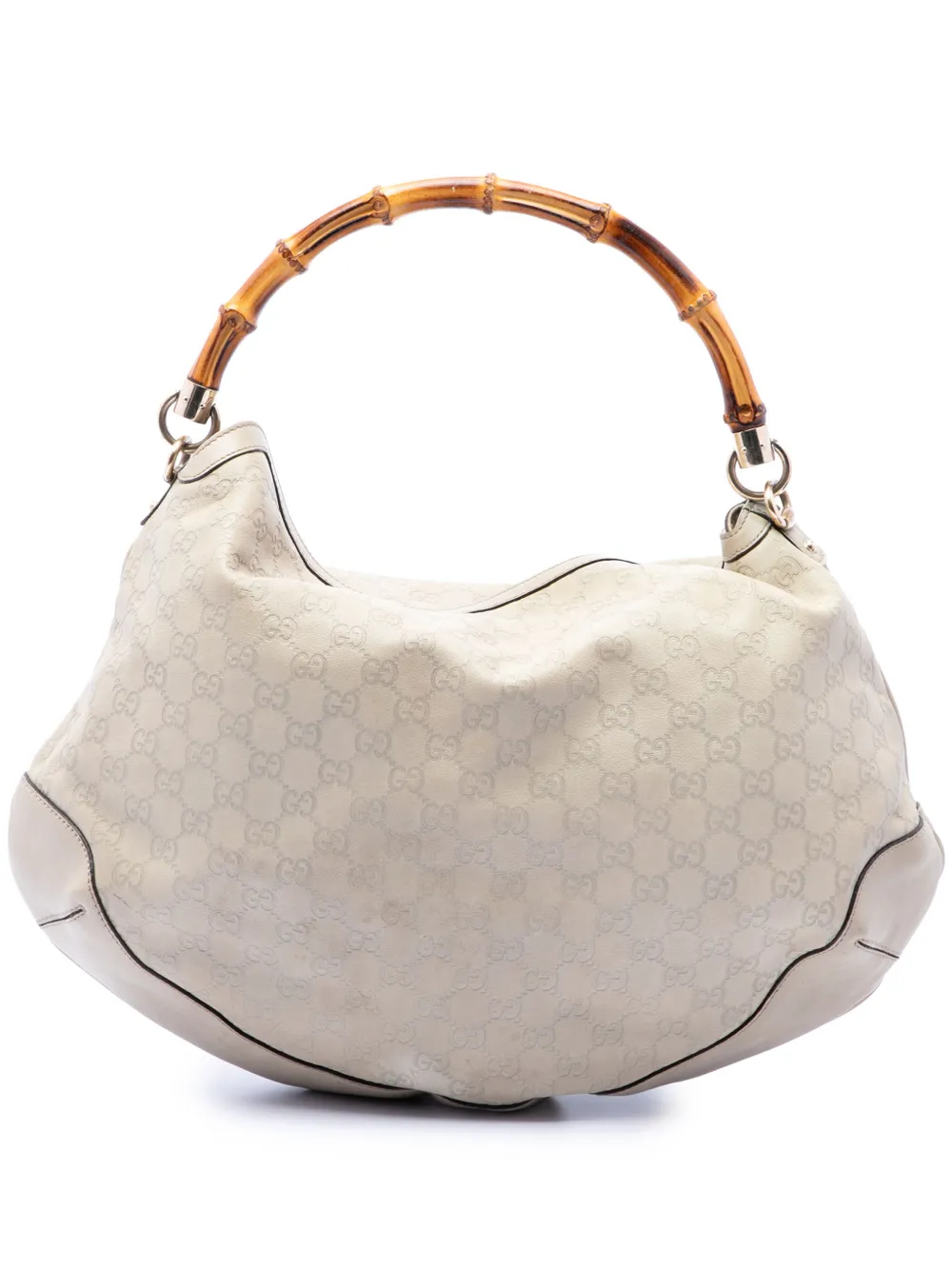 Gucci Pre-Owned Borsa a tracolla Guccissima Peggy Bamboo 2016-2026 - Marrone