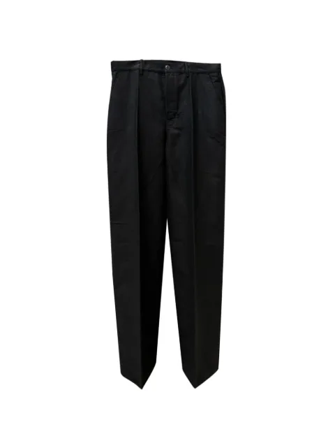 Rick Owens pressed-crease trousers