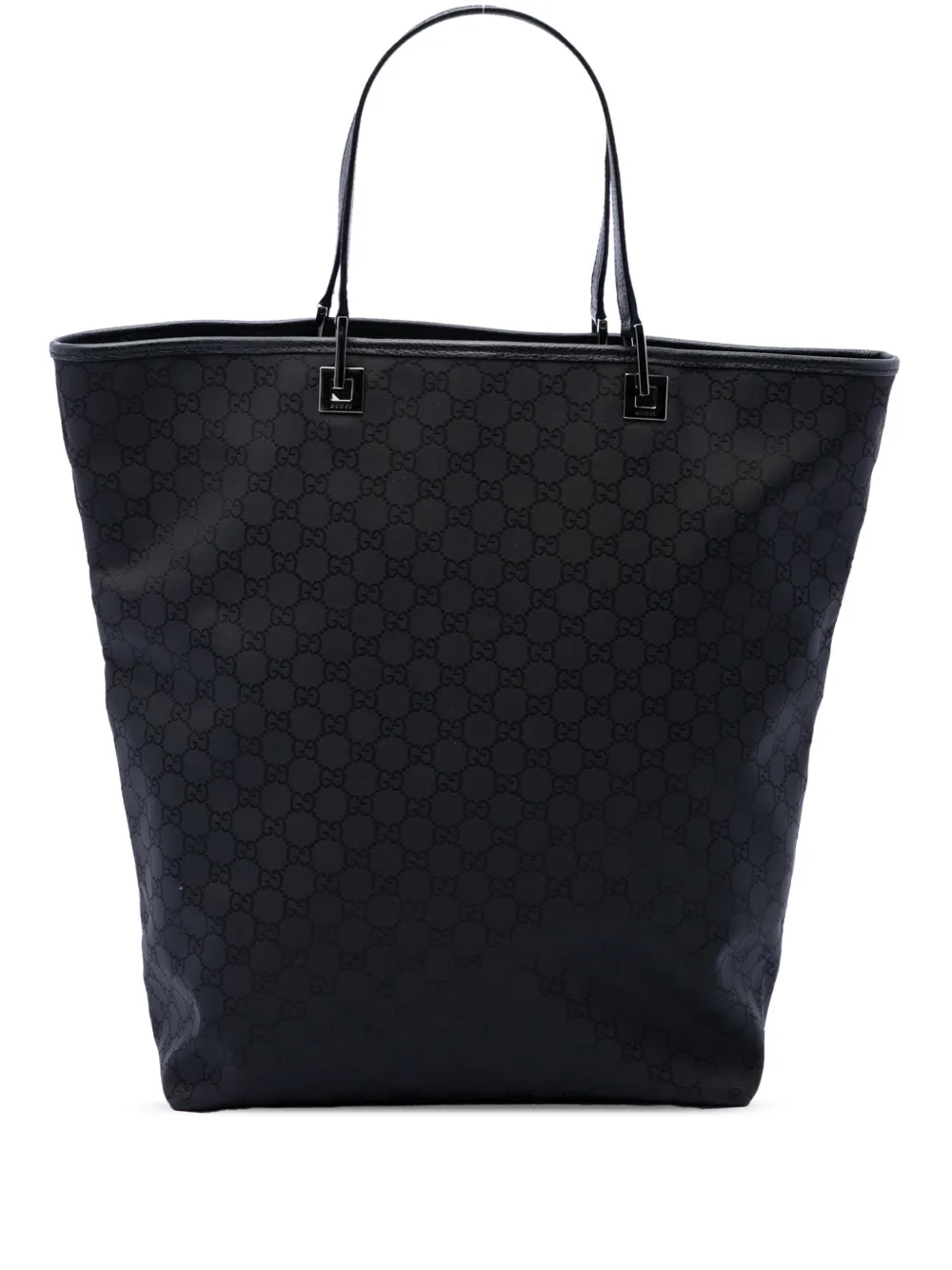 Gucci Pre-Owned Borsa tote in tela GG 2016-2026 - Nero