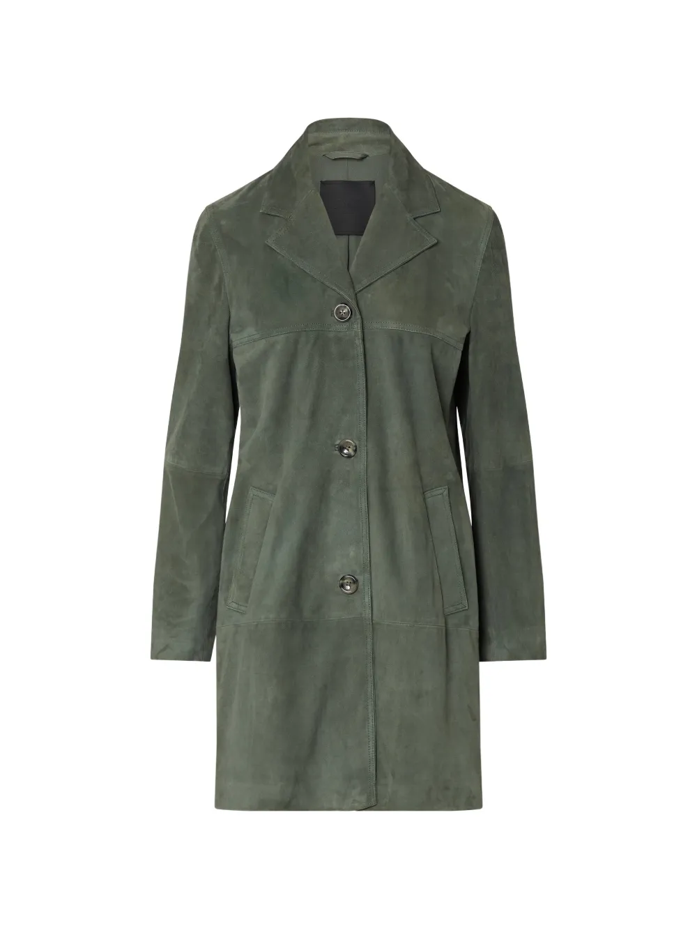 LIU JO long suede jacket - Verde