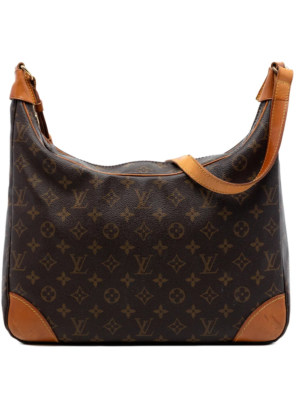 Louis Vuitton Pre-Owned Borsa a spalla Monogram Boulogne GM 2021-2026 - Marrone