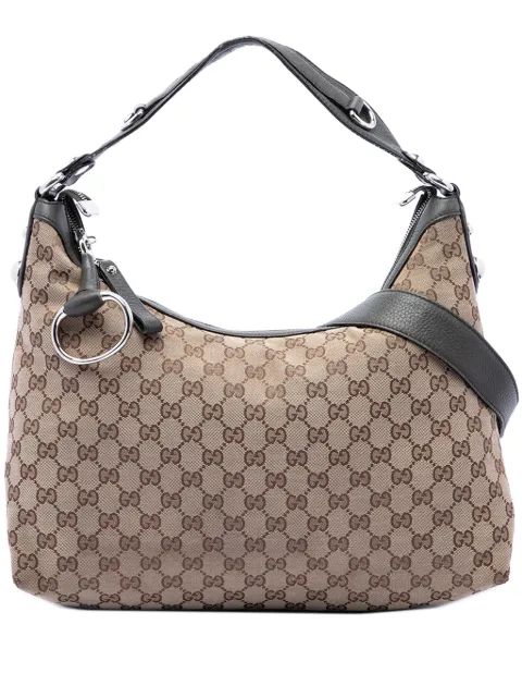 Gucci Pre-Owned 2016-2026 GG Canvas Icon Bit satchel