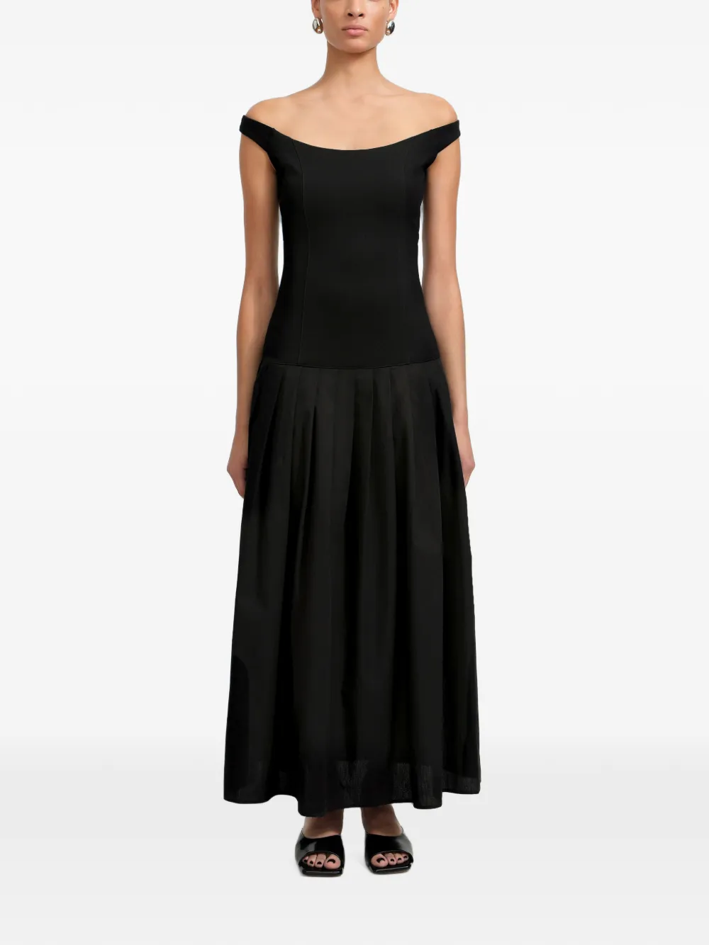 Marcella Selene Maxi Dress In Black