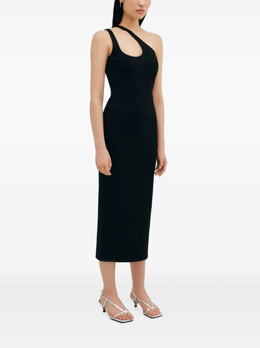 Marcella Liore midi-jurk Zwart