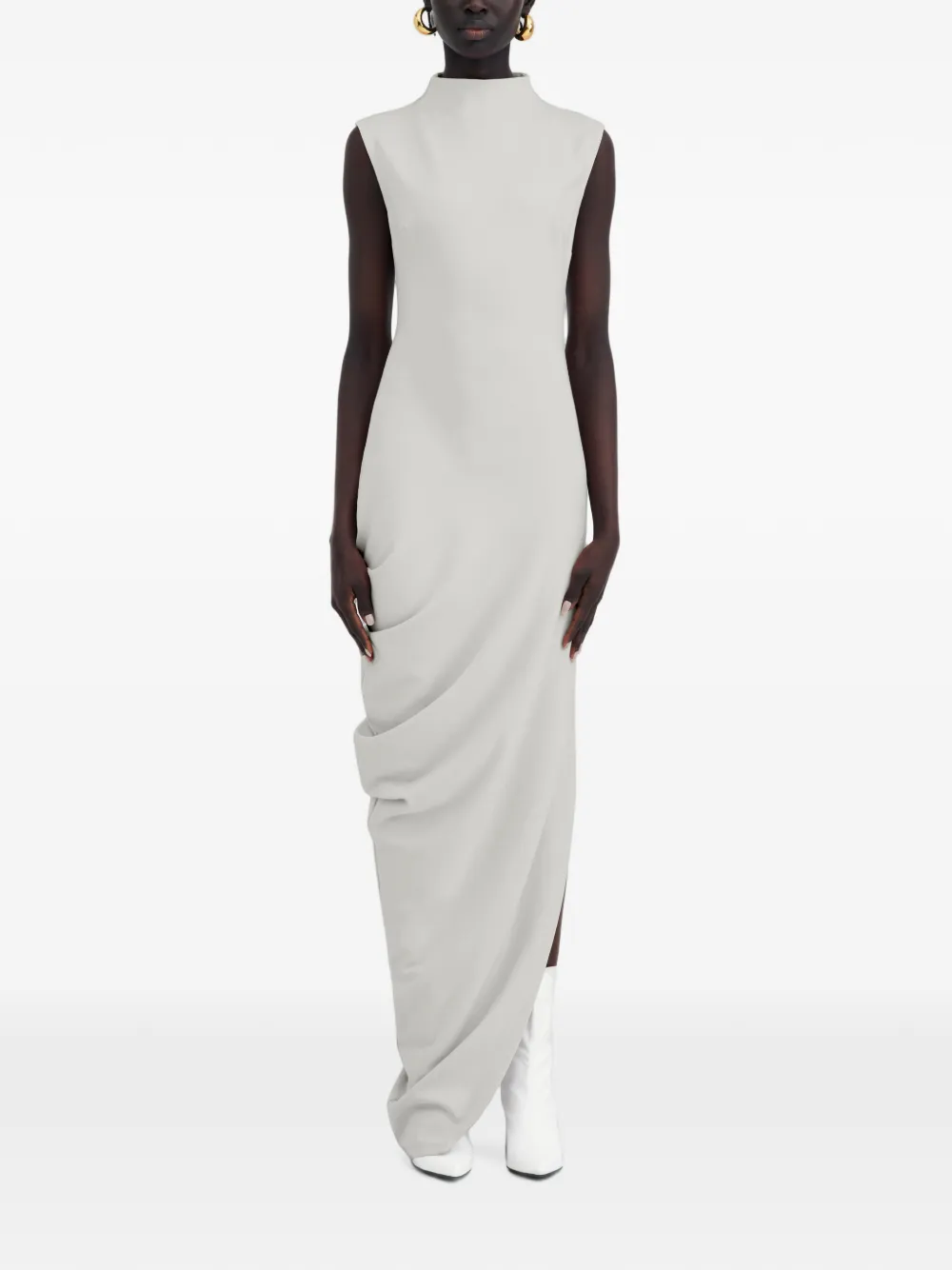 Marcella Bond Maxi Dress In Gray