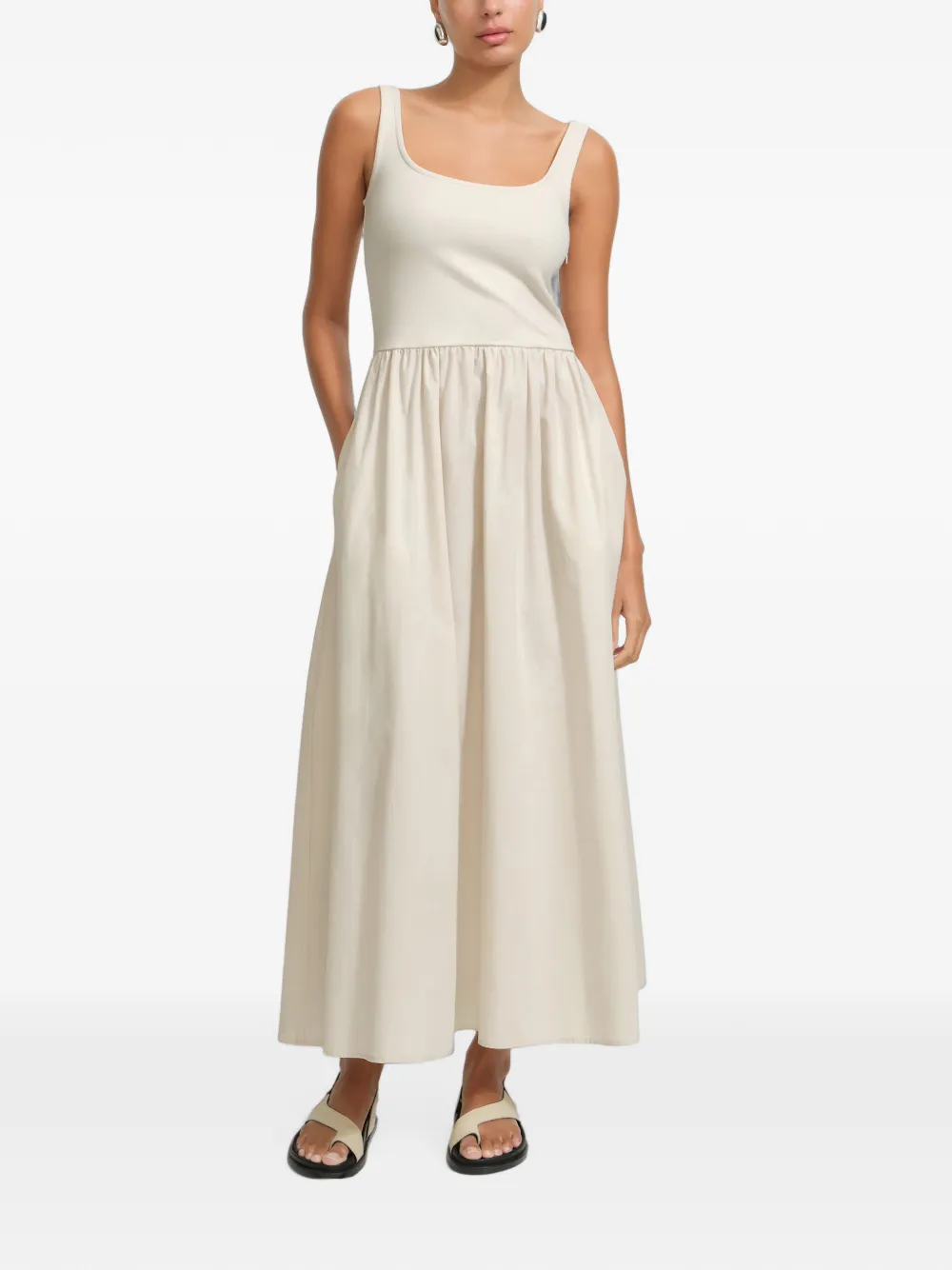 Marcella Clara Maxi Dress In Neutral