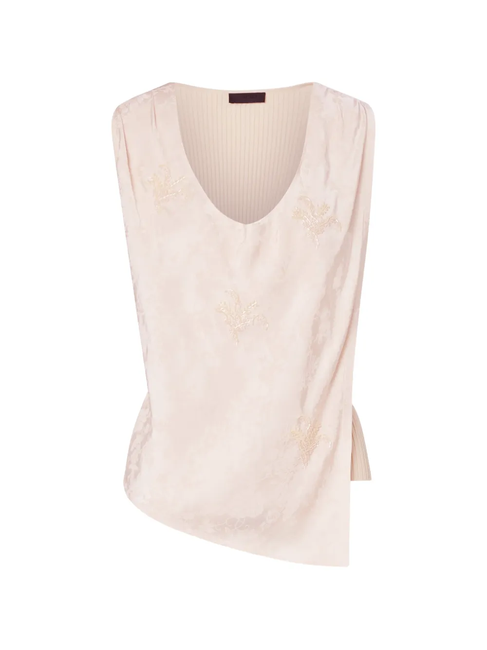 LIU JO top with jewel embroidery - Toni neutri