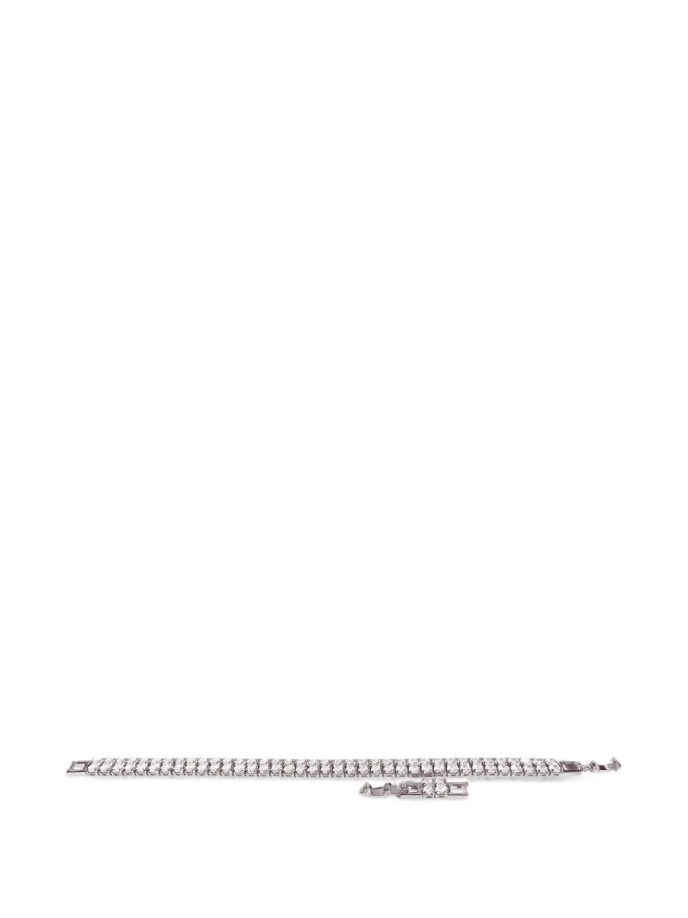 HZMER JEWELLERY Sunspill Drops tennis bracelet - Argento
