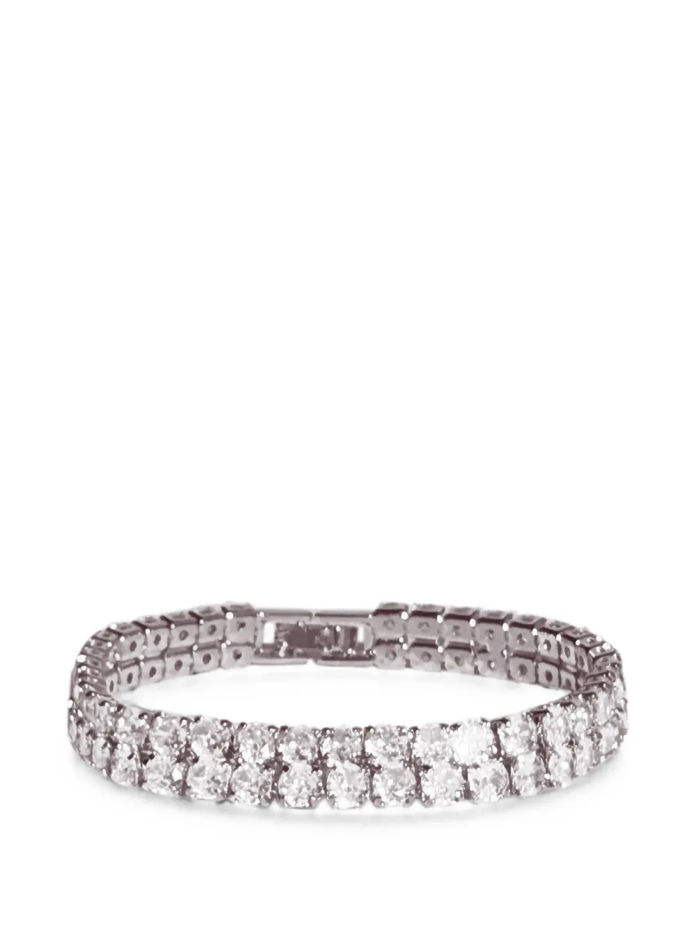 HZMER JEWELLERY Sunspill Drops tennis bracelet - Argento