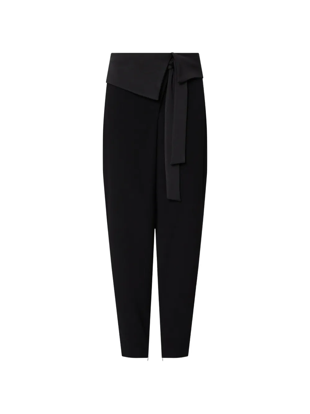 LIU JO trousers in envers satin - Nero