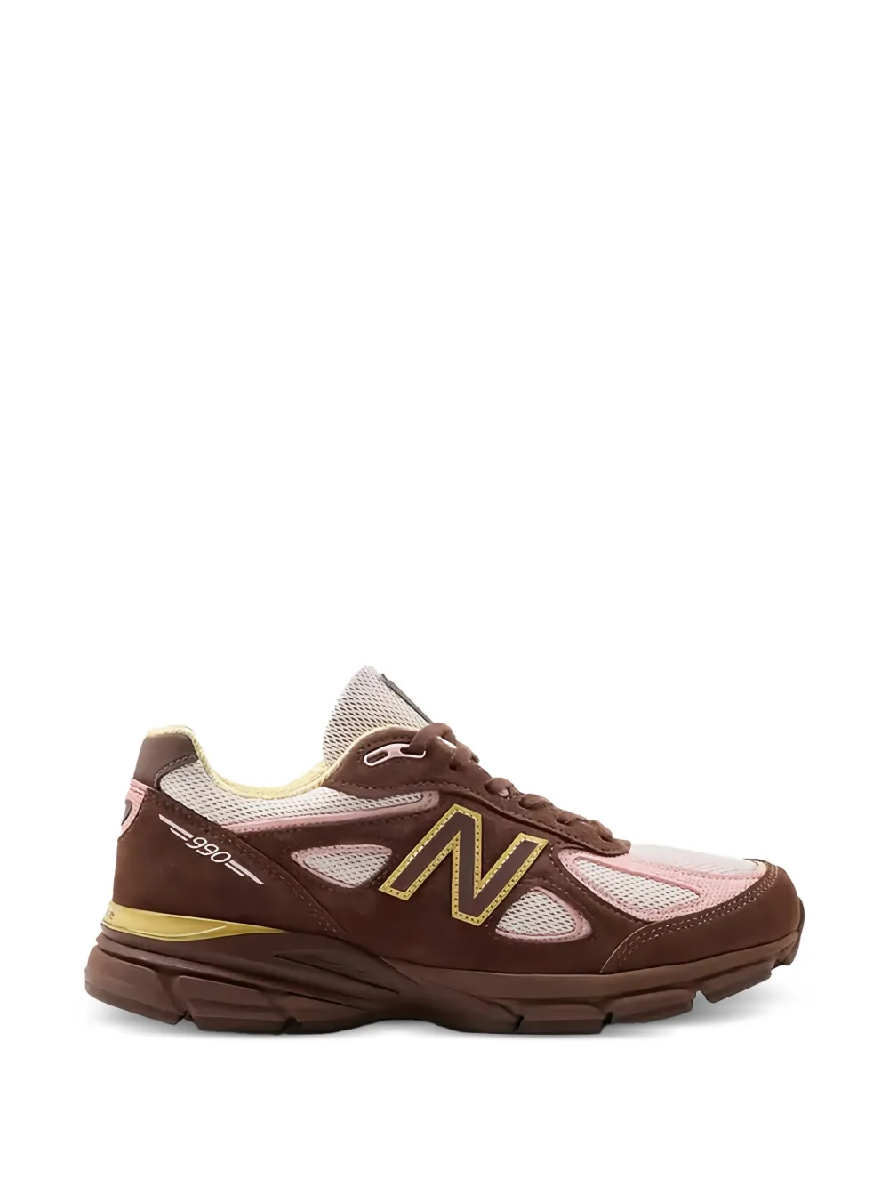 New Balance 990v4 panelled sneakers - Marrone