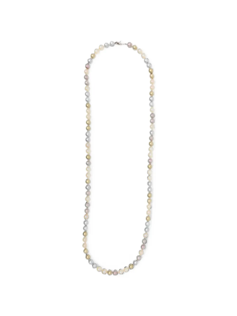 CHANEL Pre-Owned faux-pearl necklace - Toni neutri