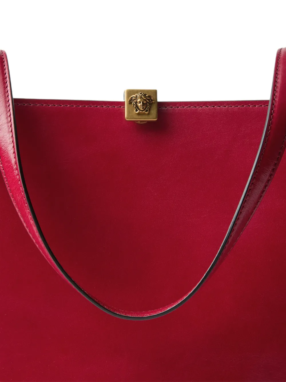 Versace Severine leren shopper Rood