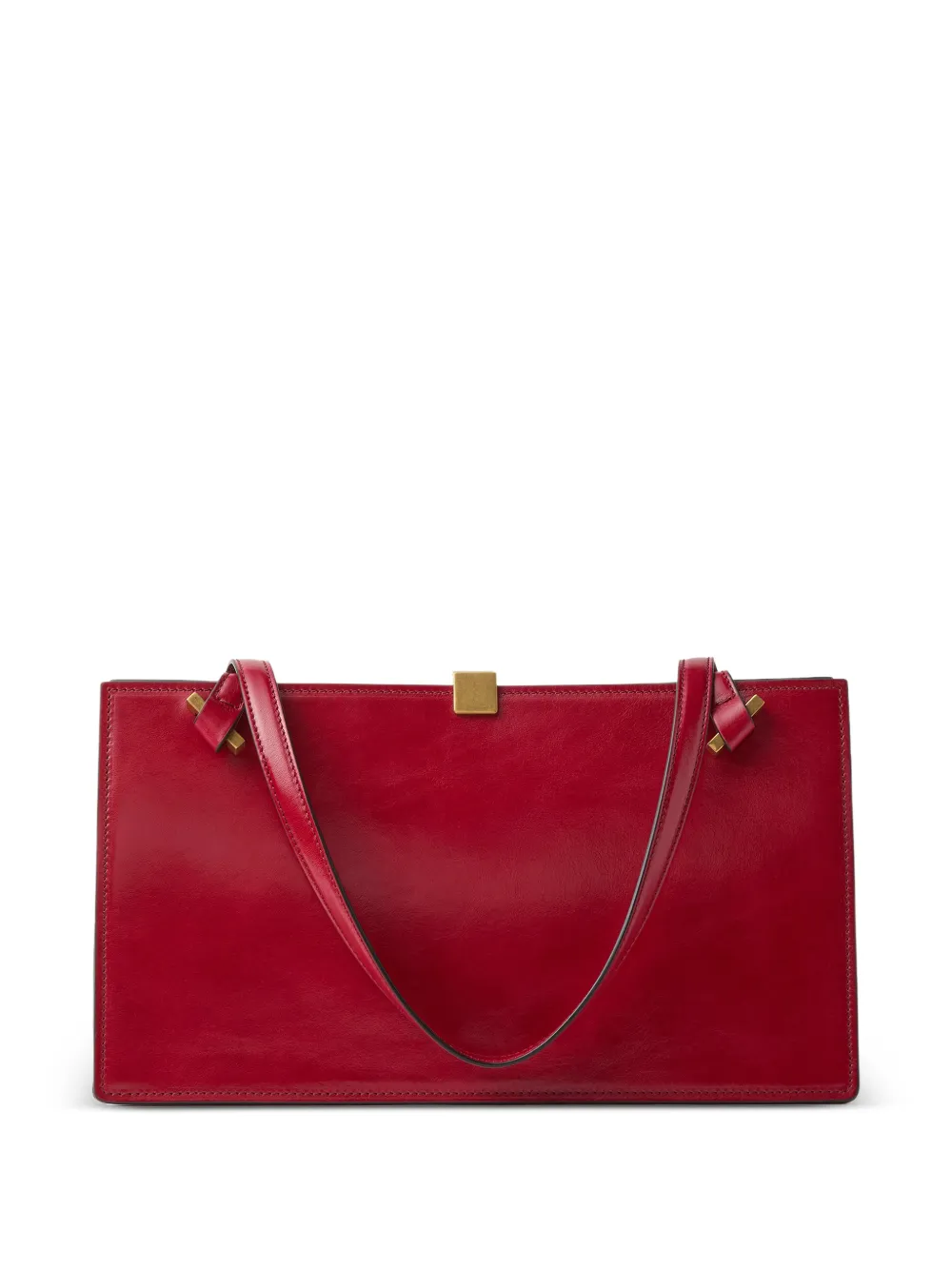 Versace Severine leren shopper Rood
