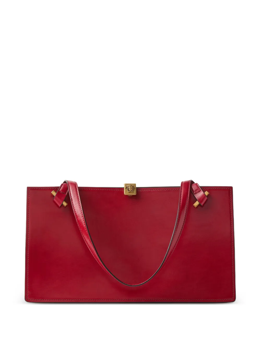 Versace Borsa tote Severine in pelle - Rosso