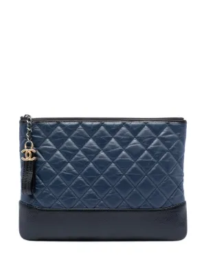 Miu Miu Pre-Owned 2010-2026 Matelasse Patent Frame Clutch Bag