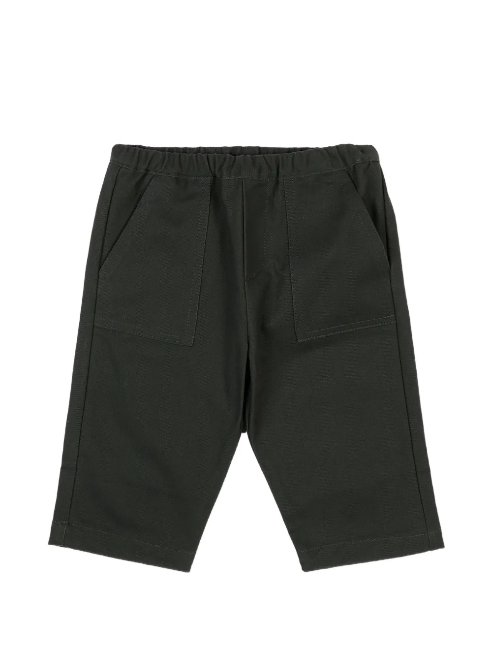 Marni Kids cotton chino trousers - Grigio
