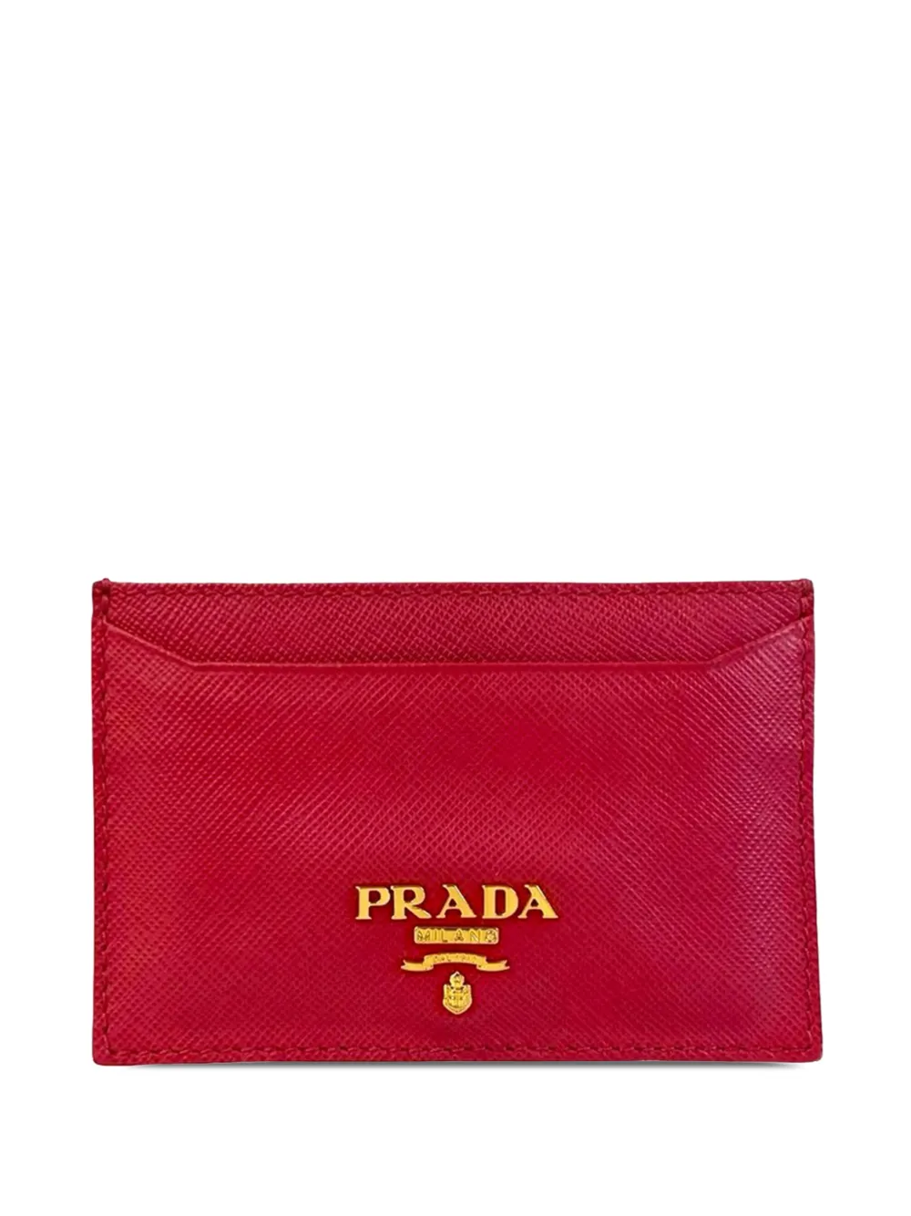 Prada Pre-Owned Portacarte in pelle Saffiano 2010-2026 - Rosa