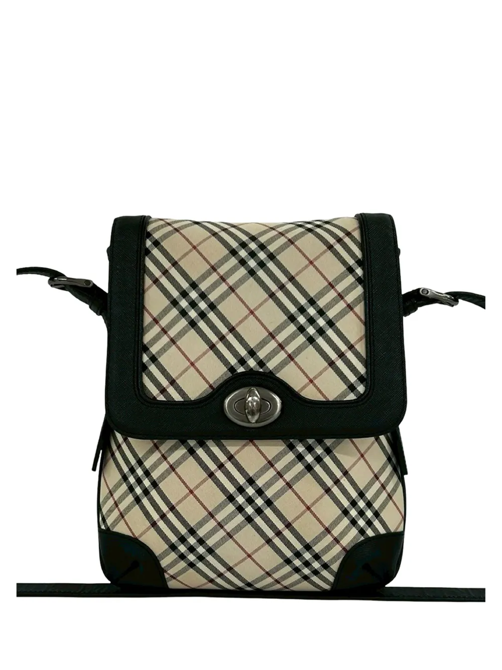 Burberry Pre-Owned Borsa a tracolla Nova Check in tela 2000-2017 - Toni neutri