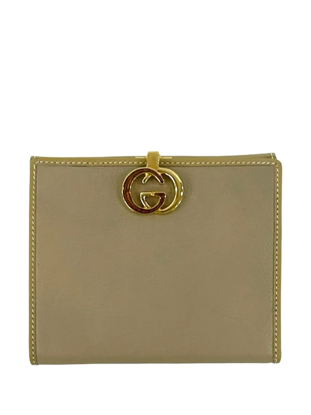 Gucci Pre-Owned Portafoglio GG in pelle di vitello bicolore XX secolo - Toni neutri