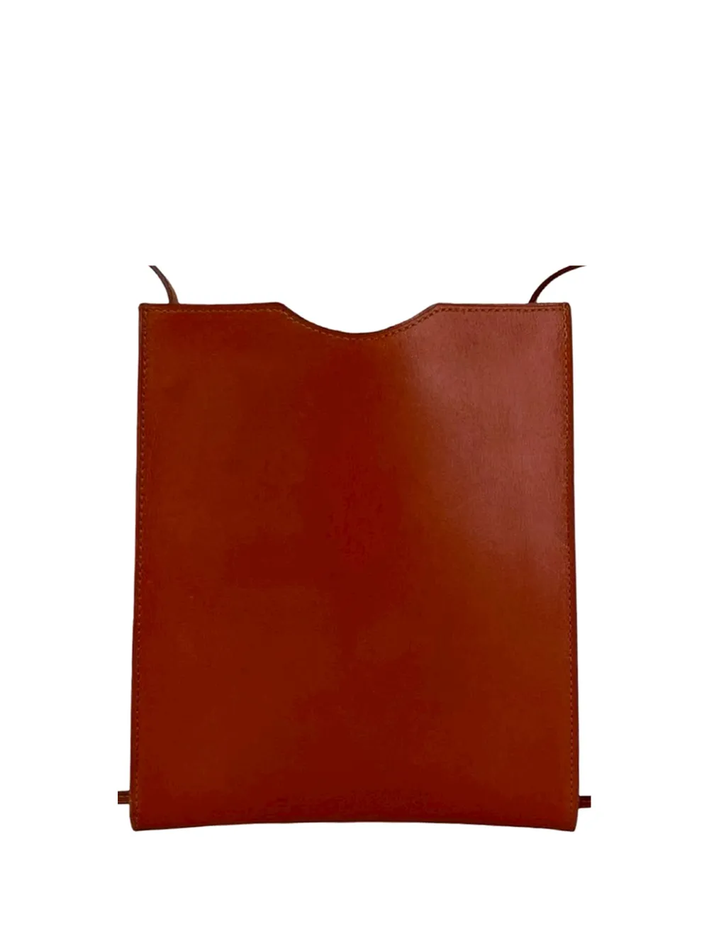 Hermès Pre-Owned Borsa a tracolla Onimetou in pelle di vitello Box 2000-2026 - Marrone