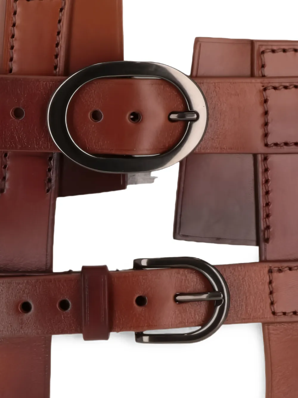TOM FORD Veterriem met gespsluiting Bruin
