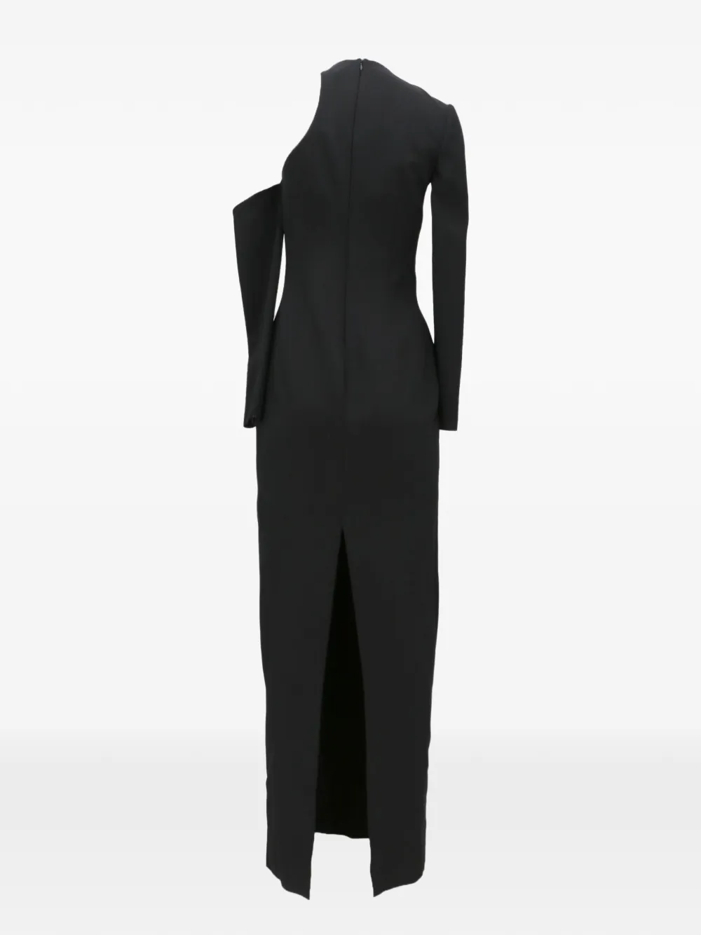 TOM FORD Asymmetrische maxi-jurk Zwart