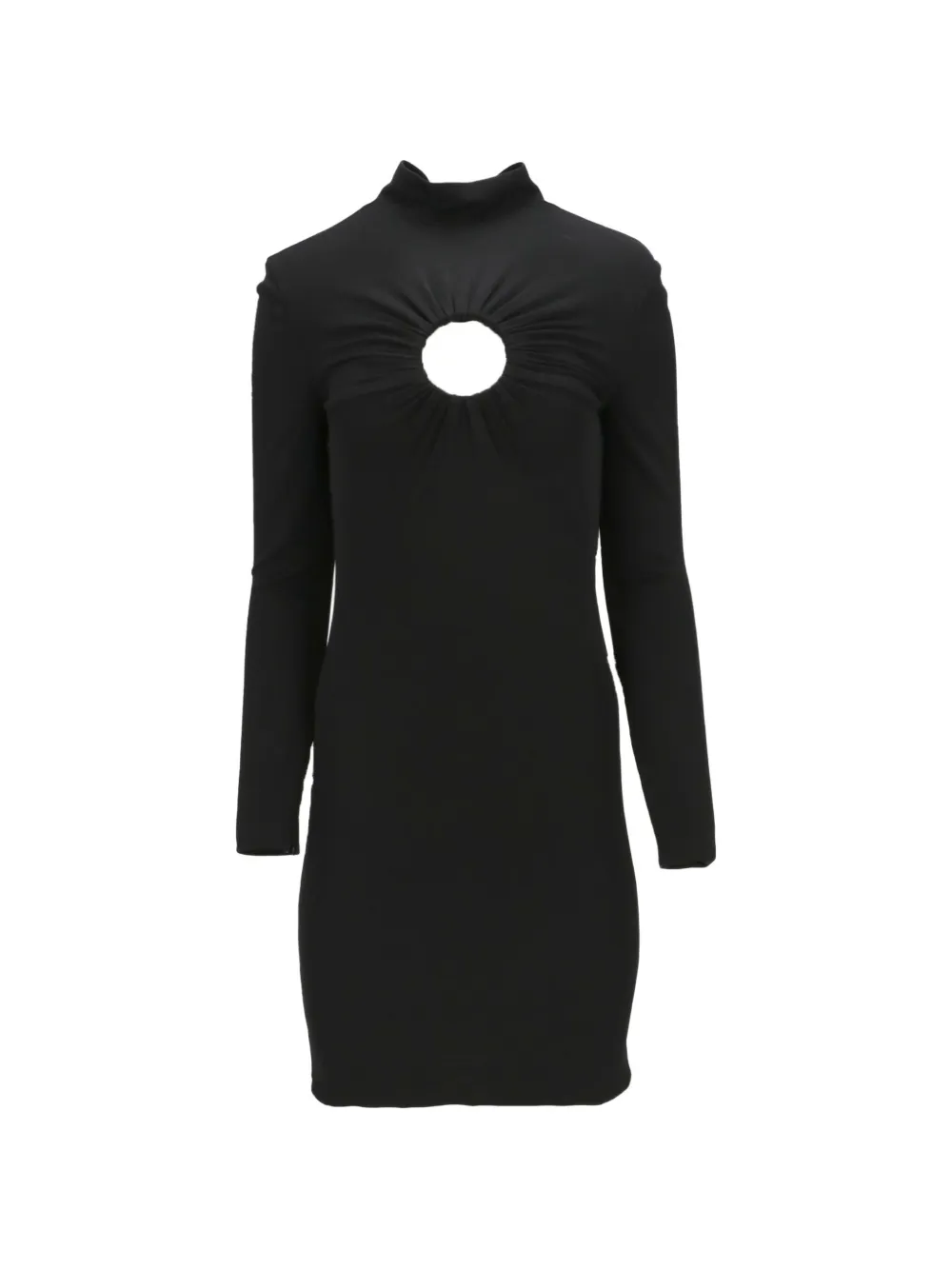 TOM FORD cut-out ruched mini dress - Black