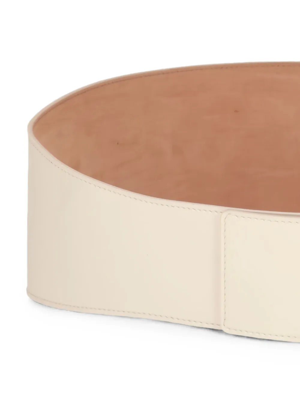 TOM FORD Leren riem Beige