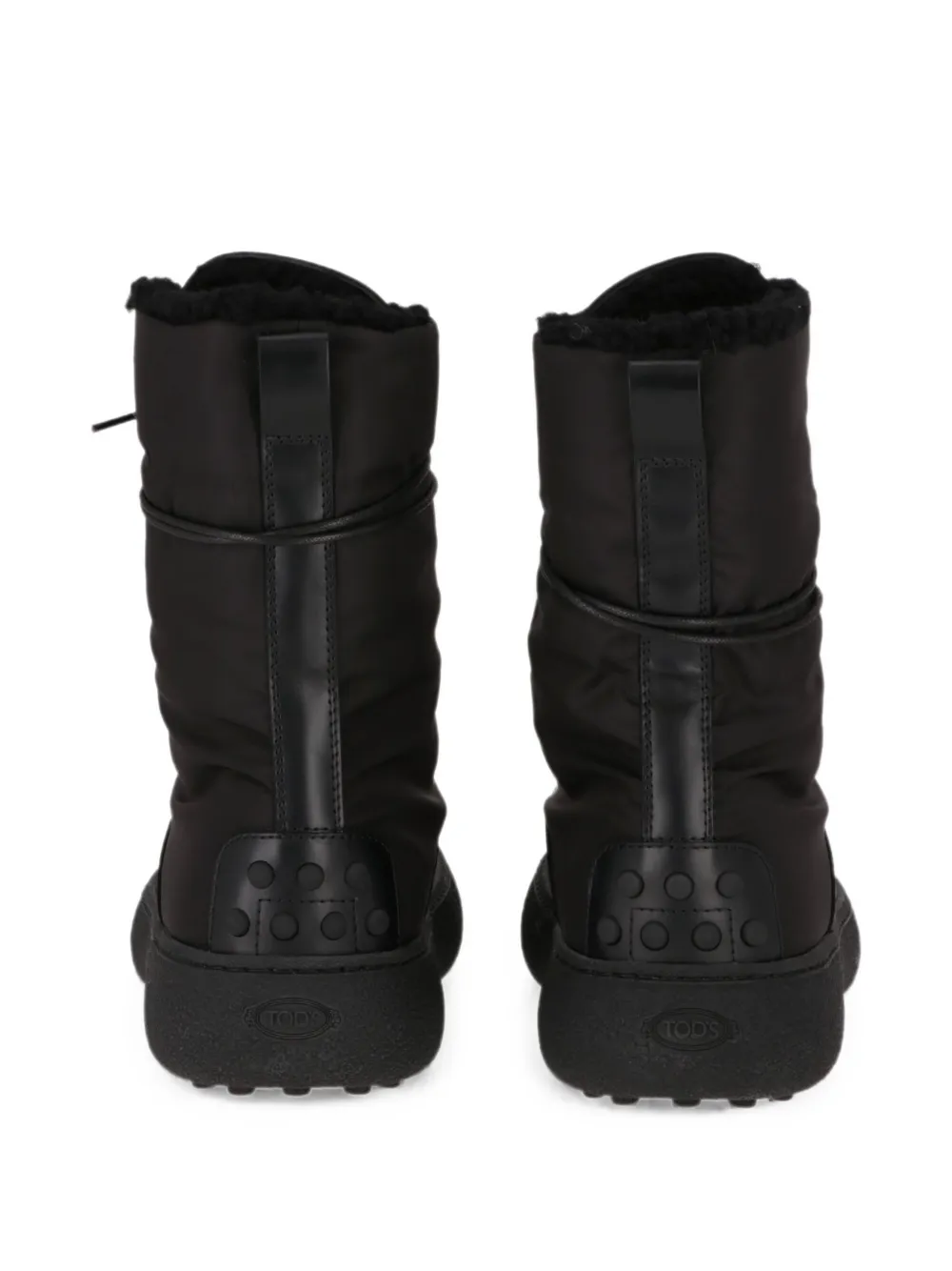 Tod's Gommino lace-up ankle boots Zwart