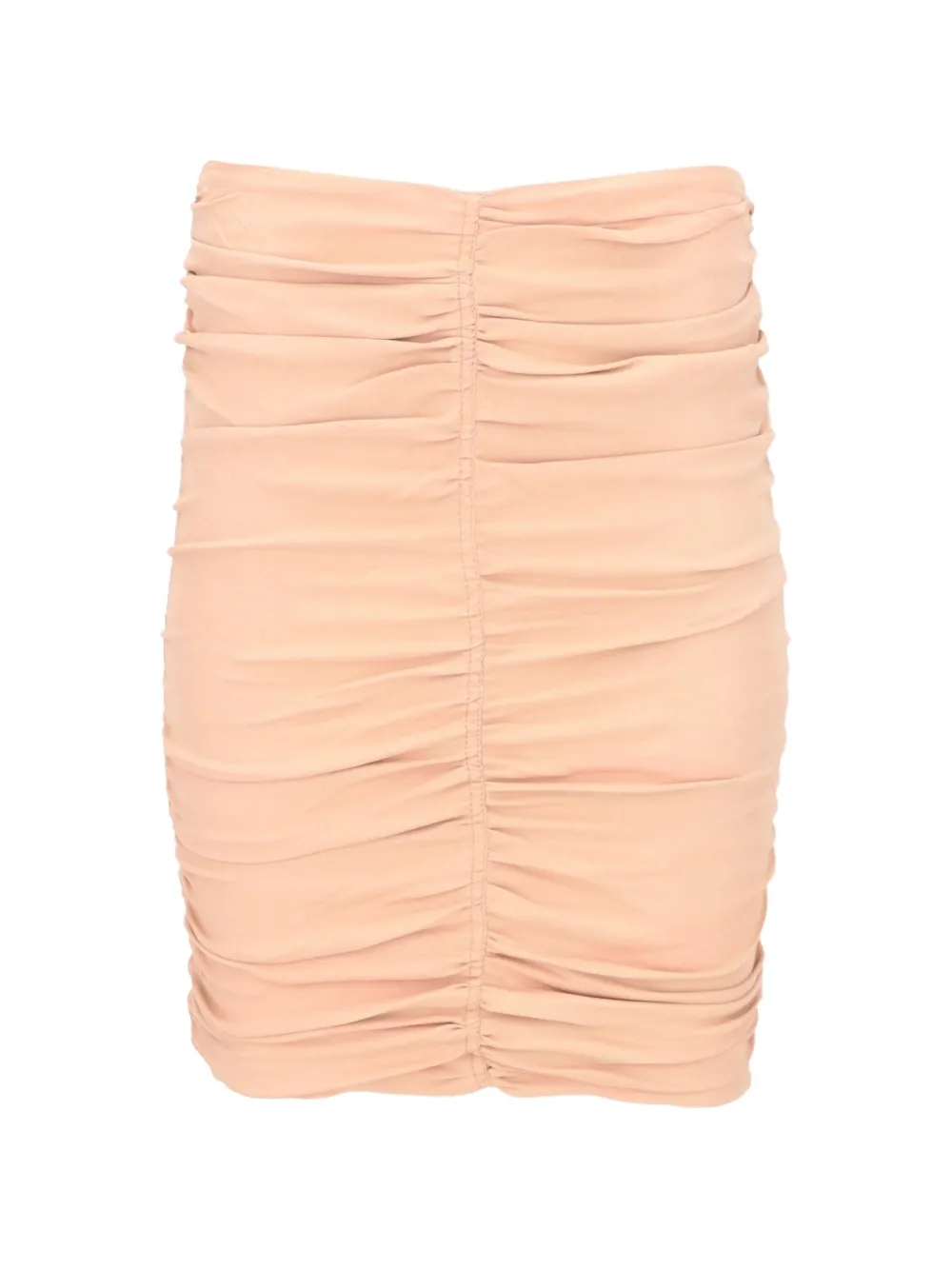 TOM FORD ruched mini skirt - Toni neutri