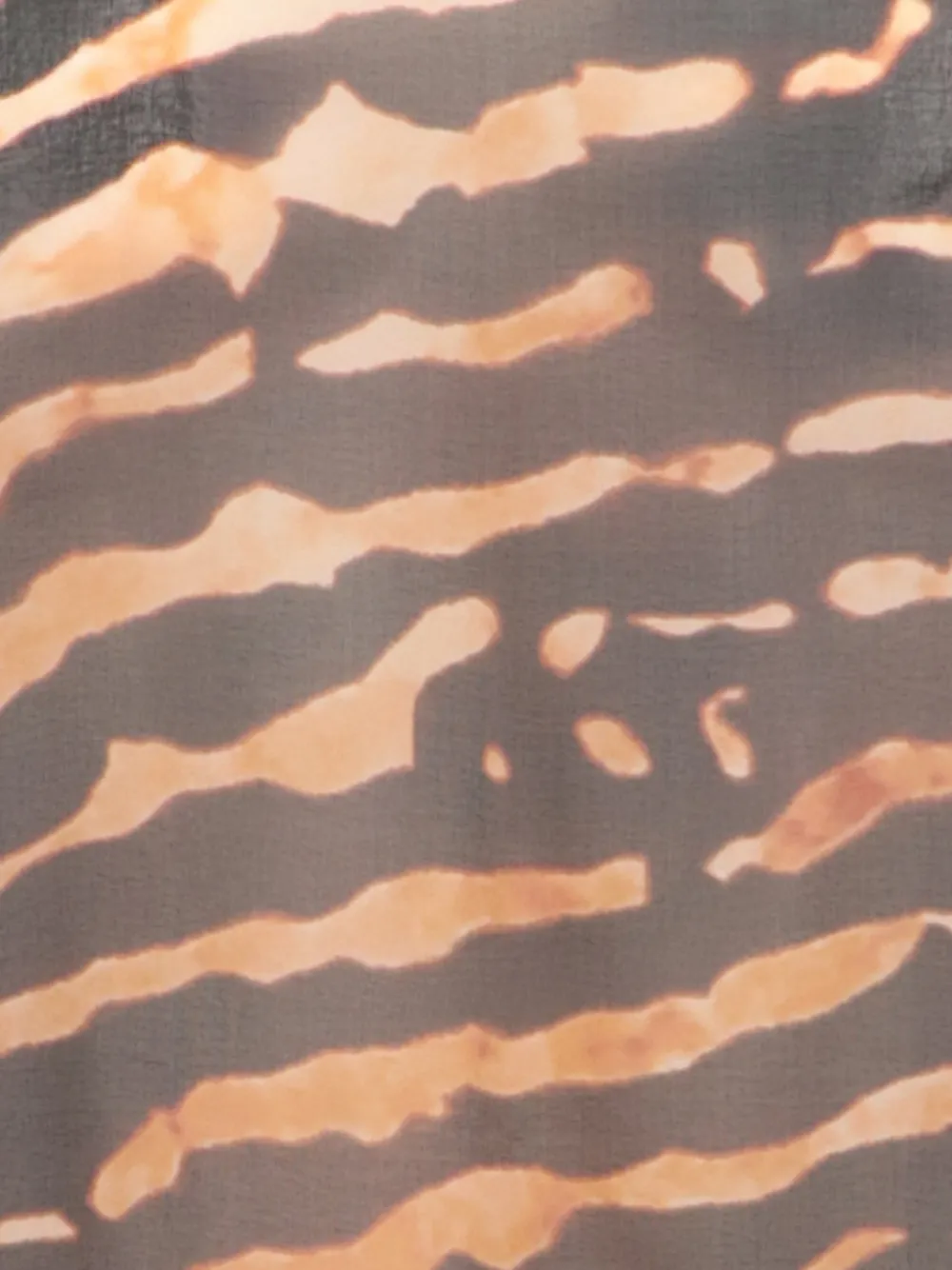 TOM FORD Top met tijgerprint Bruin