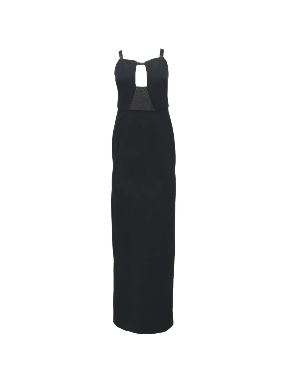 TOM FORD cut-out sleeveless maxi dress - Black