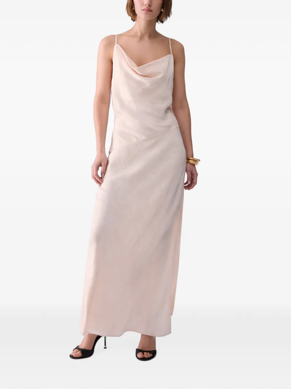 LIU JO Maxi-jurk met jacquard Beige