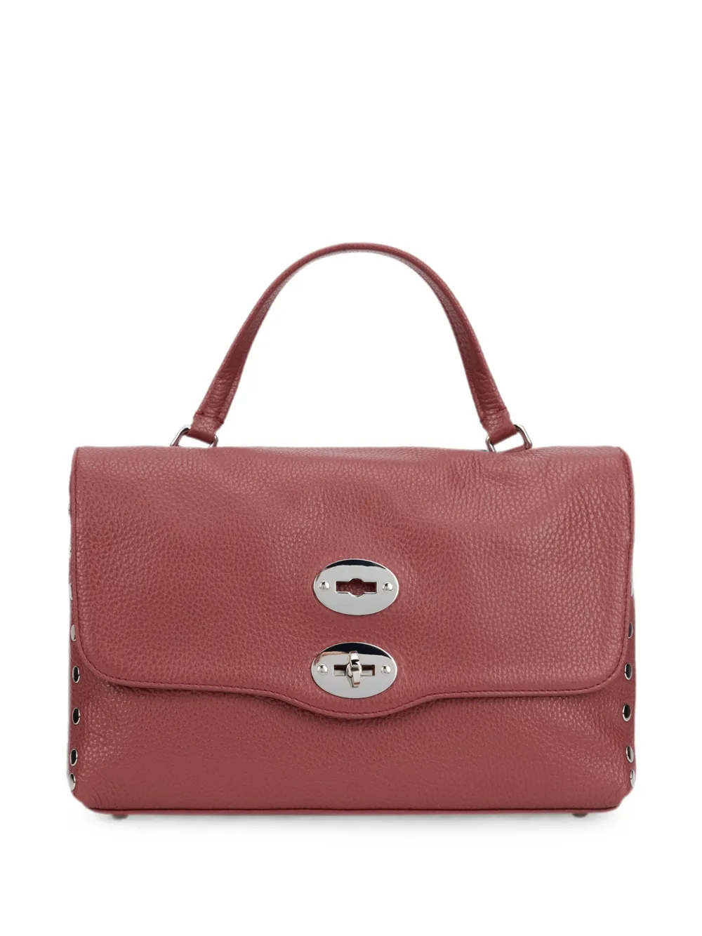 Zanellato Postina studded tote bag - Pink