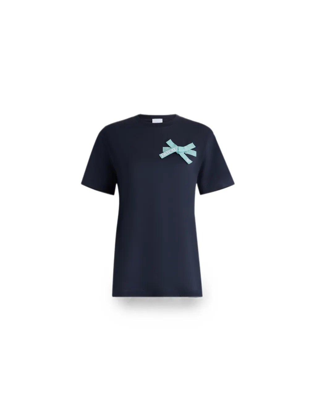 Patou T-shirt met strikdetail Blauw