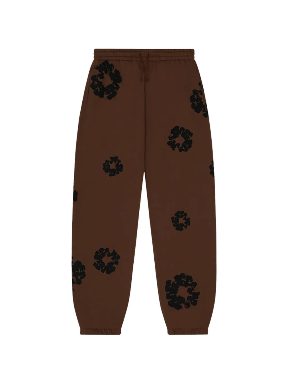 Denim Tears Cotton Wreath track pants - Marrone