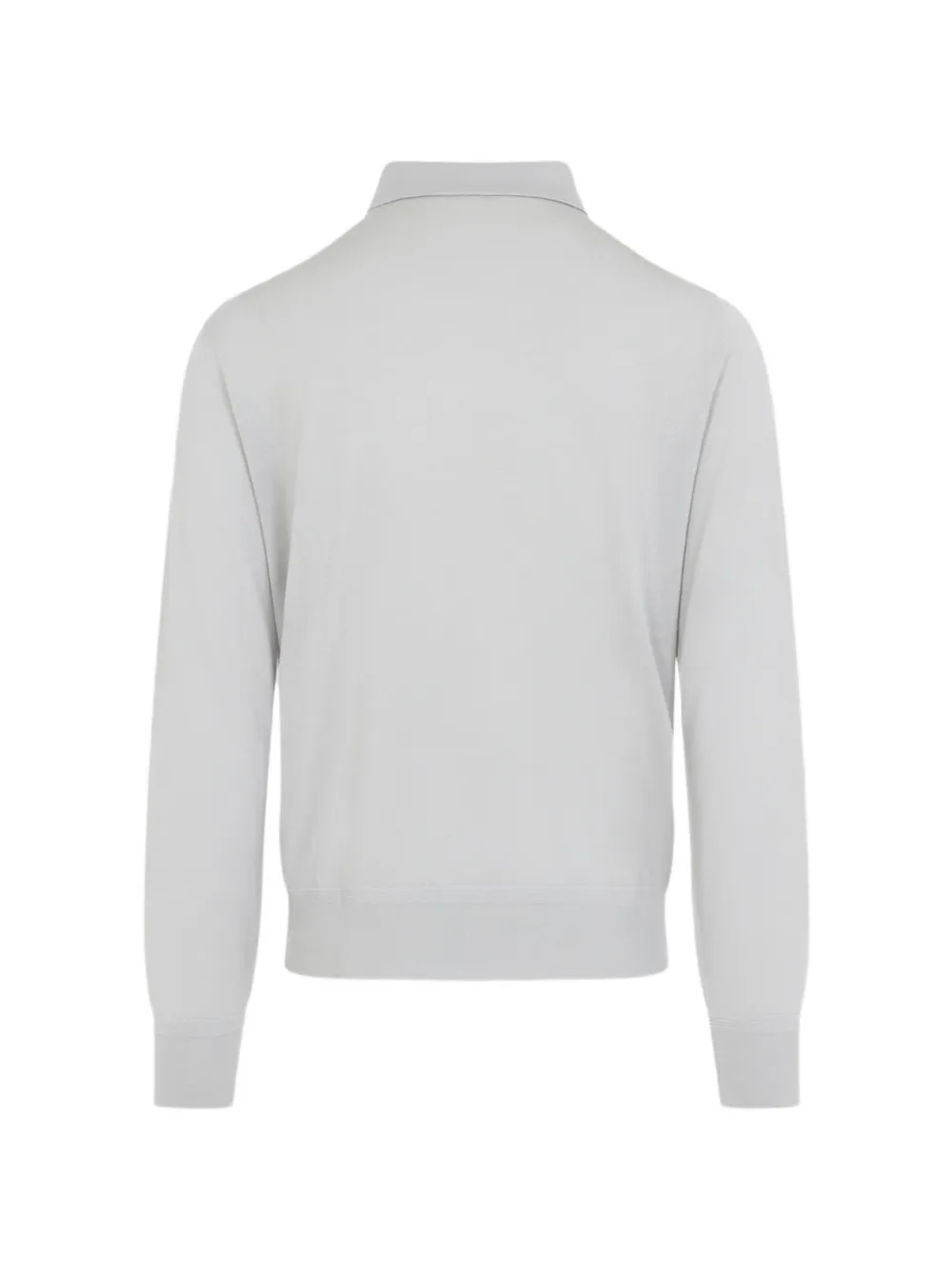 TOM FORD Poloshirt met lange mouwen Grijs