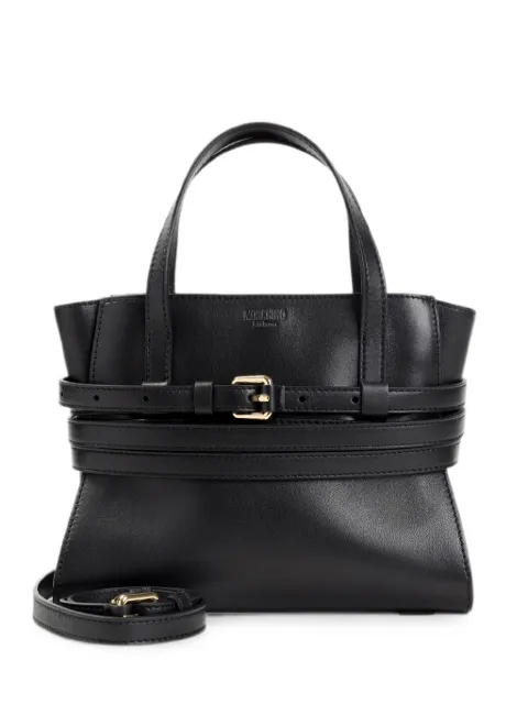 Moschino tote con detalle de hebilla