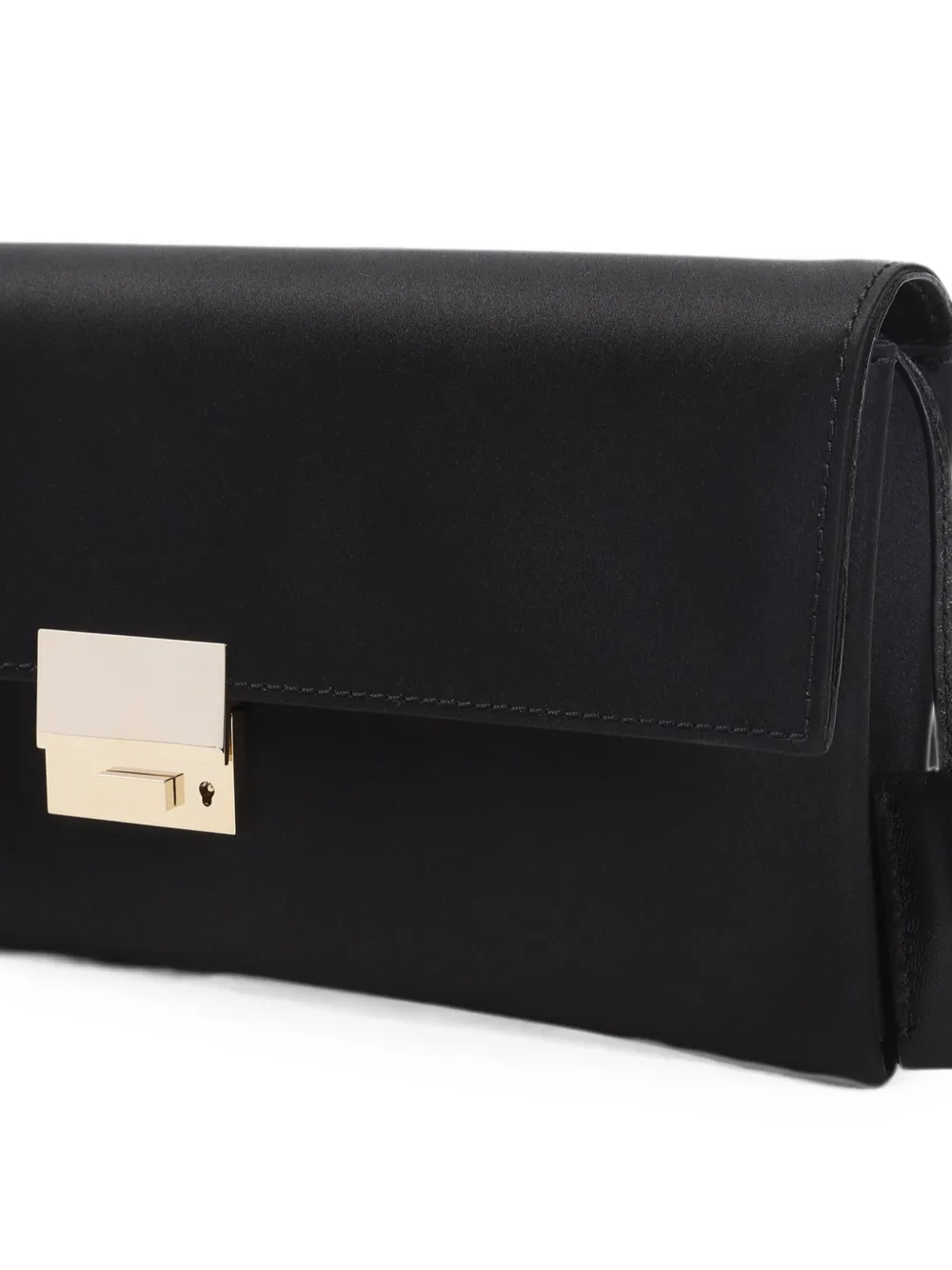 TOM FORD Clutch met slotsluiting Zwart