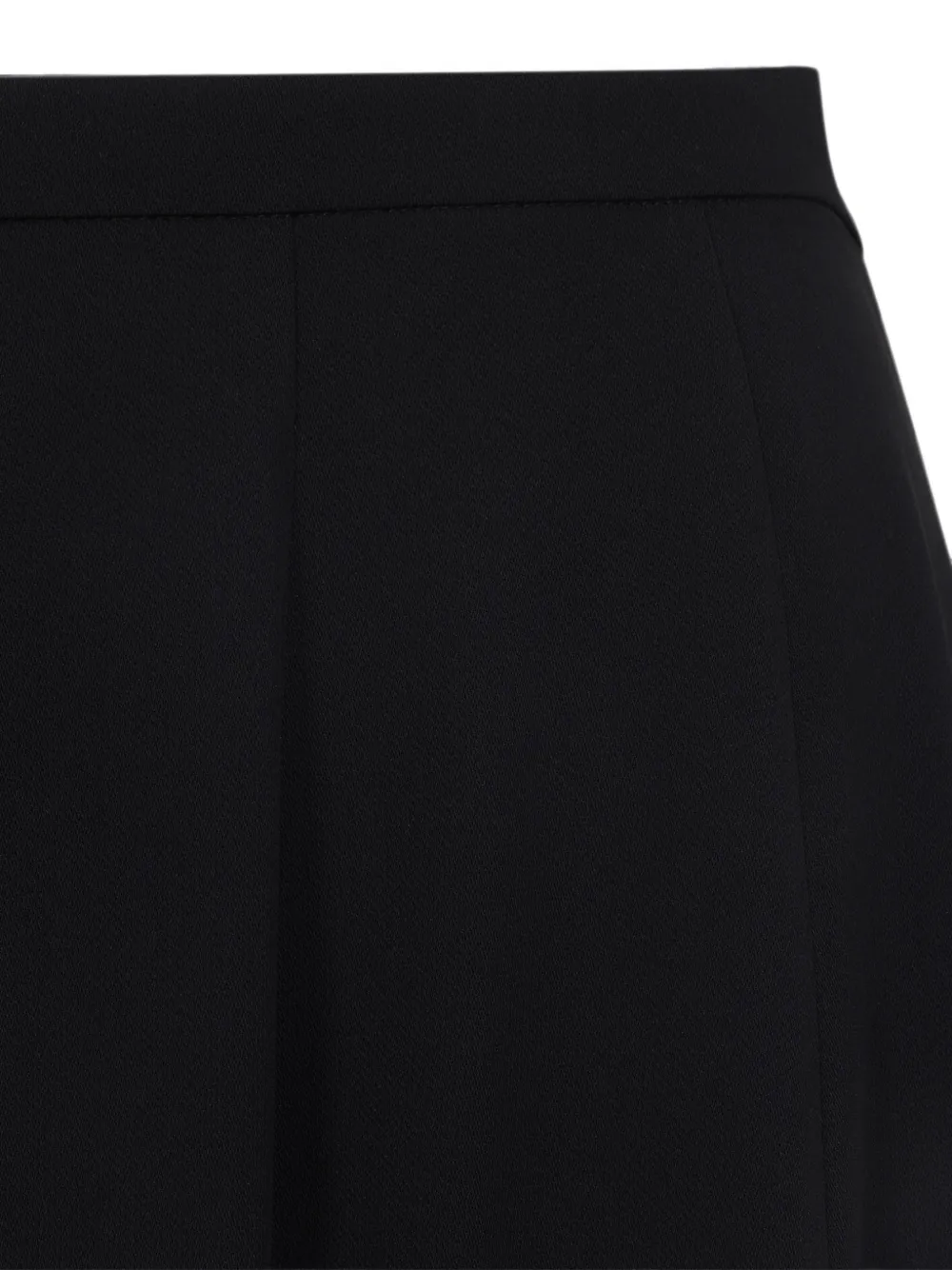 Alberta Ferretti High-waist flared midi-rok Zwart
