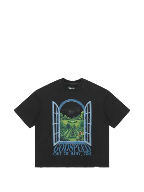 GODSPEED camiseta con estampado gráfico