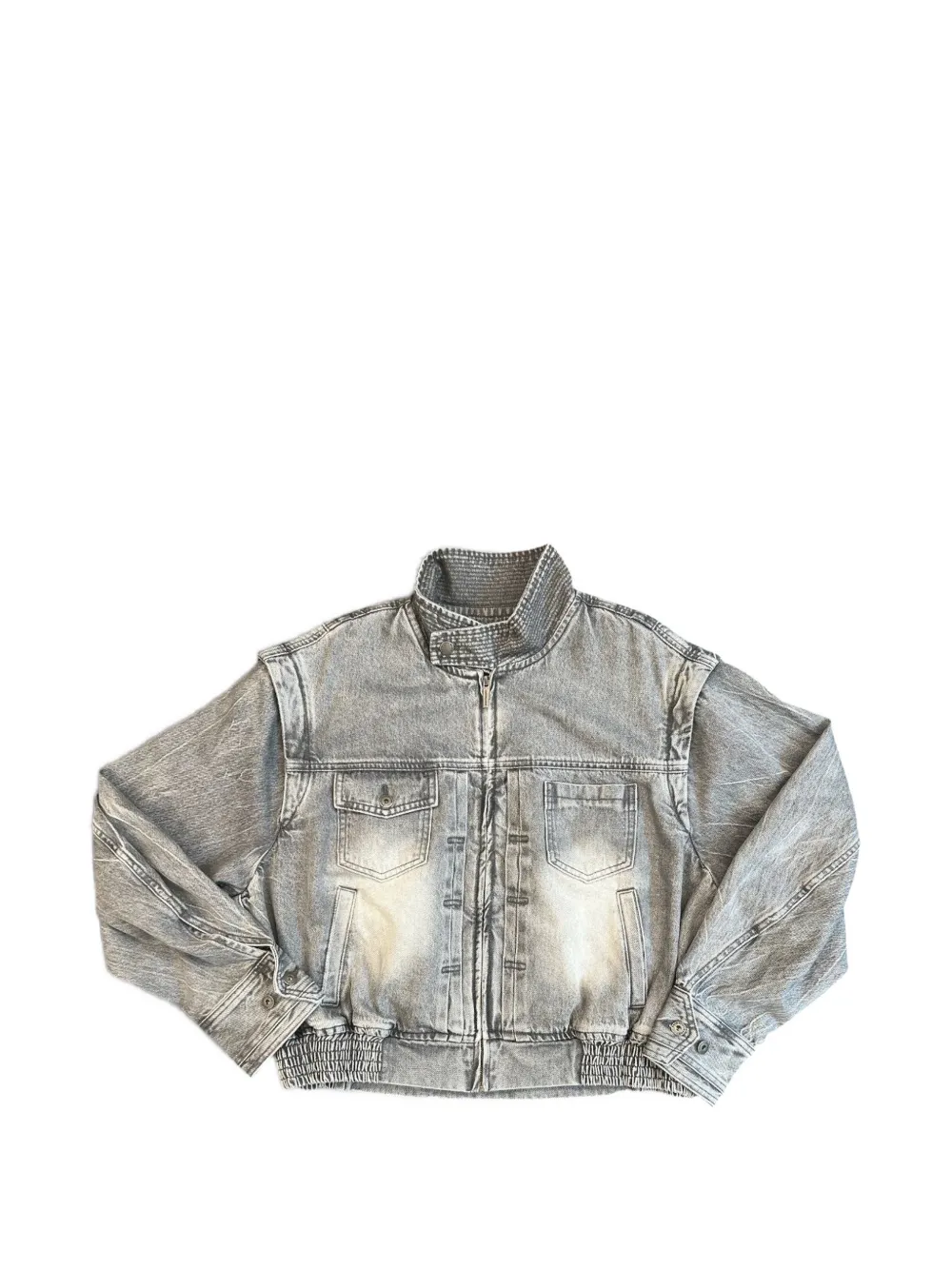 Feng Chen Wang long-sleeves jacket - Grigio