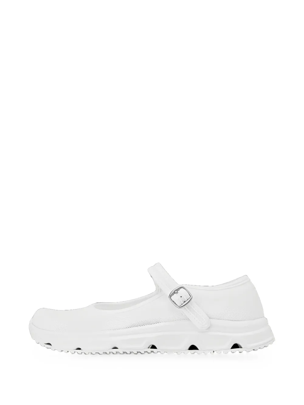 Salomon x Comme des Garcons Ballerine RX 3.0 con fibbia - Bianco