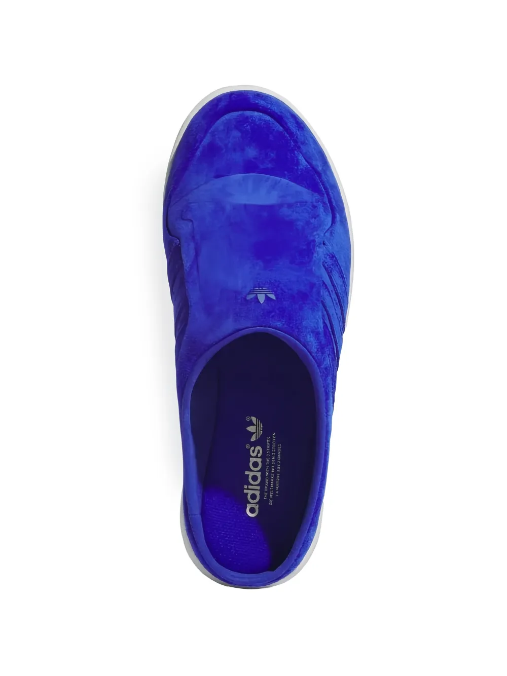 adidas Rivalry suède muiltjes Blauw