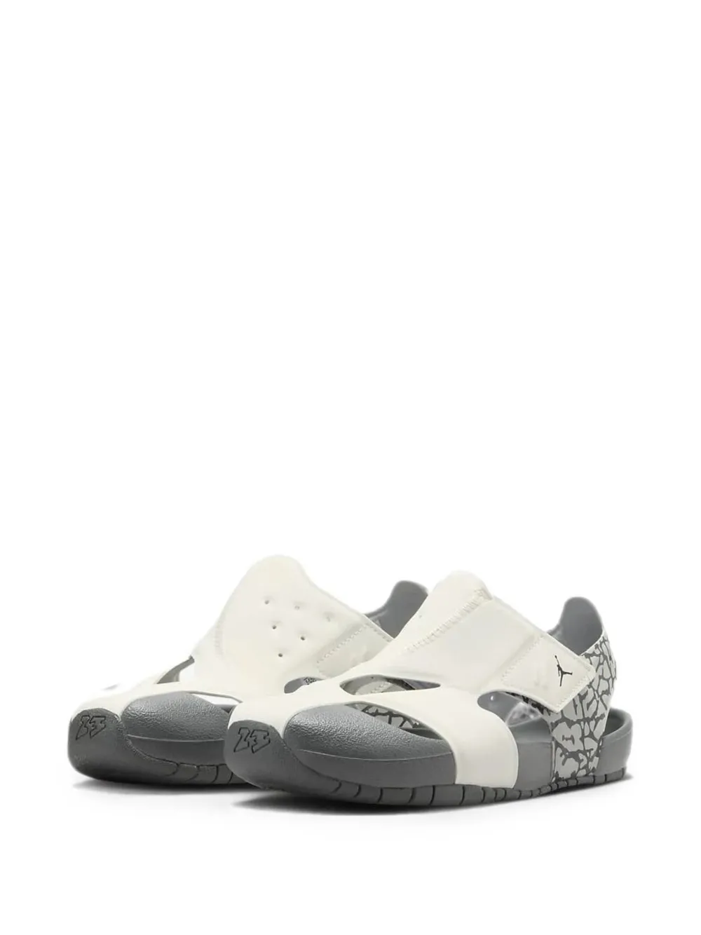 Jordan Kids Flare sandalen met olifantprint Beige