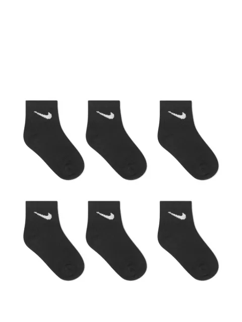 Nike Kids Swoosh-logo socks set (set of trhee)