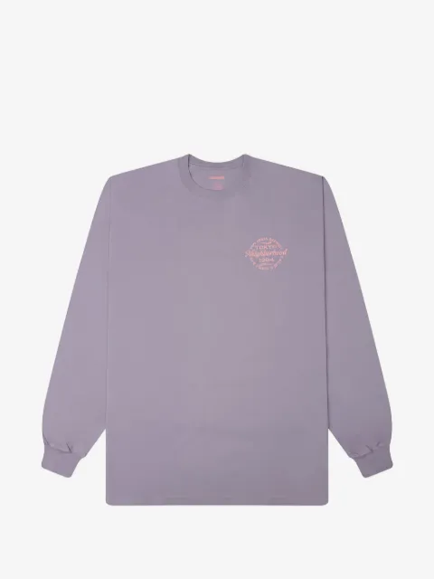 Neighborhood LS-4 logo-print T-shirt