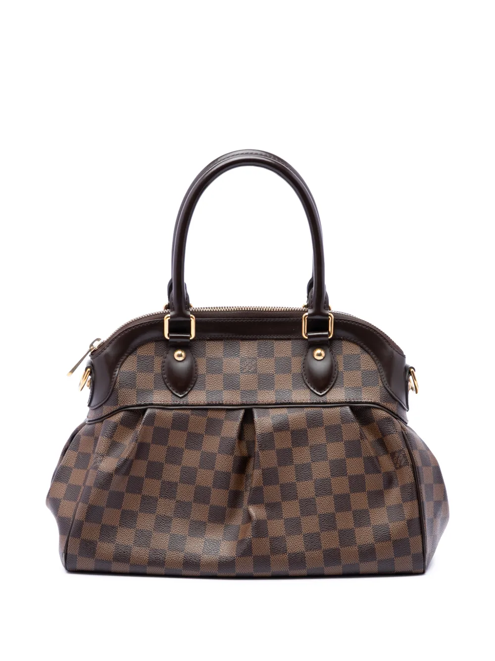 Louis Vuitton Pre-Owned Borsa a tracolla Trevi PM in tela Damier Ebène 2000-2026 - Marrone